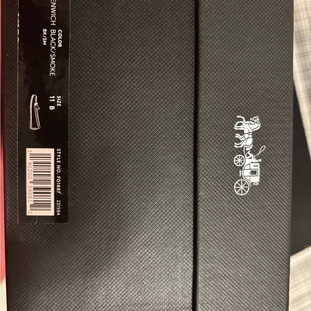 Coach Dark Patterned Loafers - Picture 5 of 6